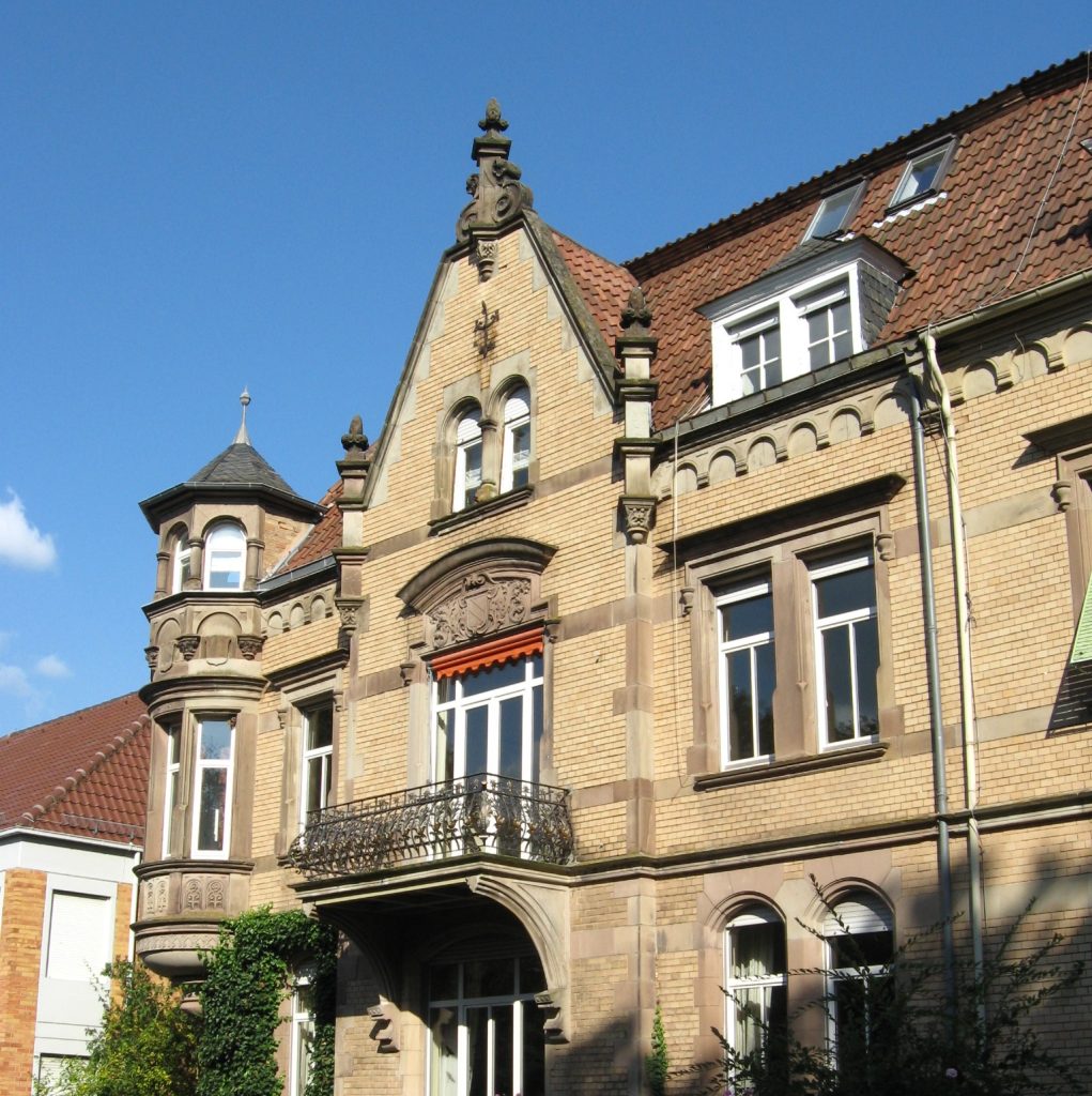Haus aus der Gründerzeit/Landauer Ringstraßenarchitektur