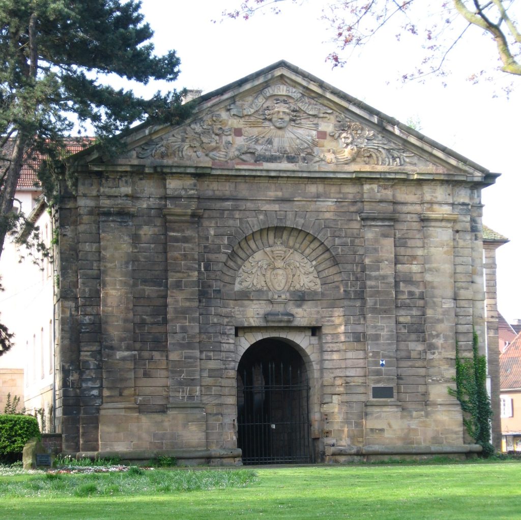 Foto des Französischen Tors in Landau