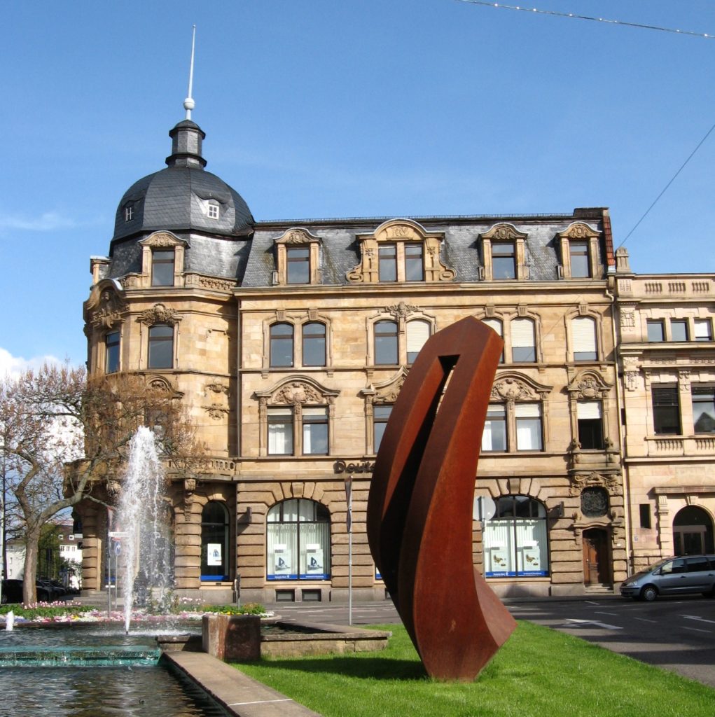 Foto des Obertorplatzes in Landau